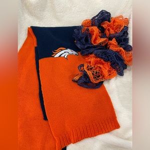 DENVER BRONCOS NFL Winter Scarf and Infinity Scarf